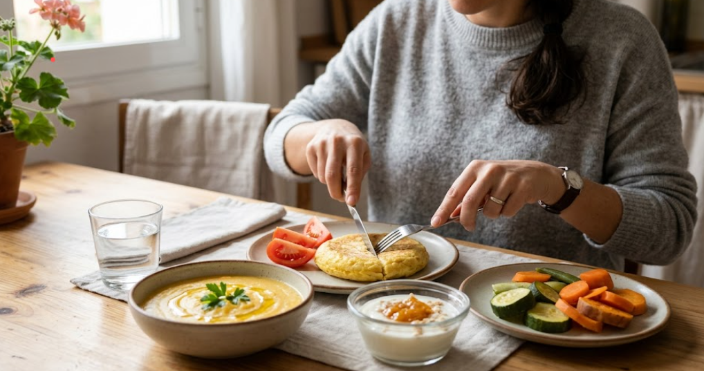 Alimentos blandos recomendados tras colocación de implantes dentales